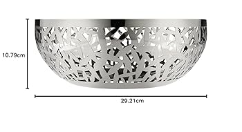 【未使用品♥高級感】アレッシィ ⊰21cm ・シルバー⊱カクタスフルーツホルダー 未使用品♥高級感】アレッシィ ⊰21cm ・シルバー⊱カクタス
